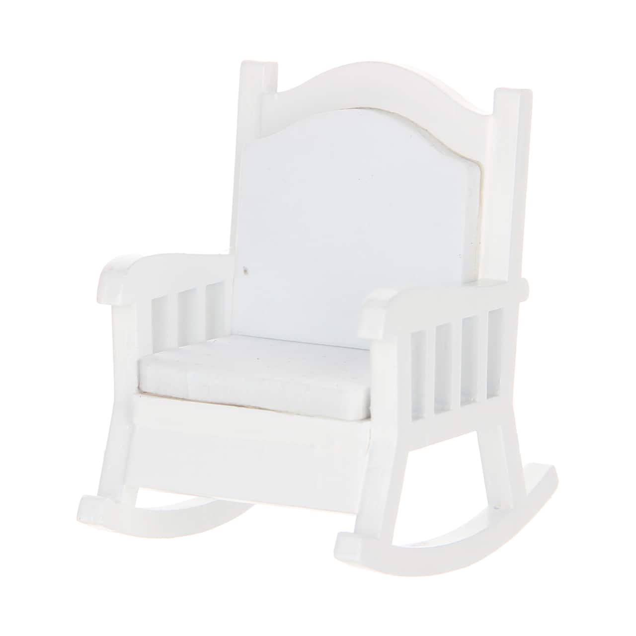 Miniature White Rocking Chair by Make Market®